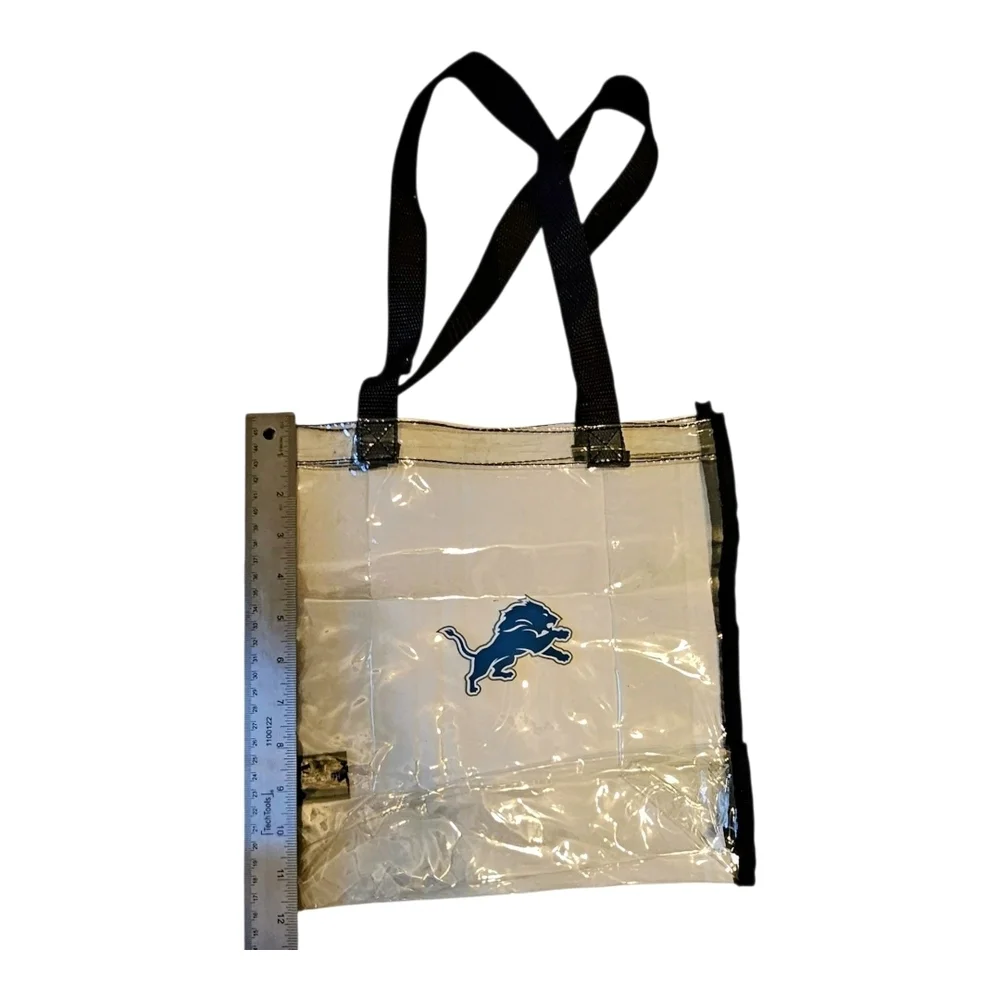 Detroit Lions Clear Stadium‎ Tote Bag Ford Field Approved